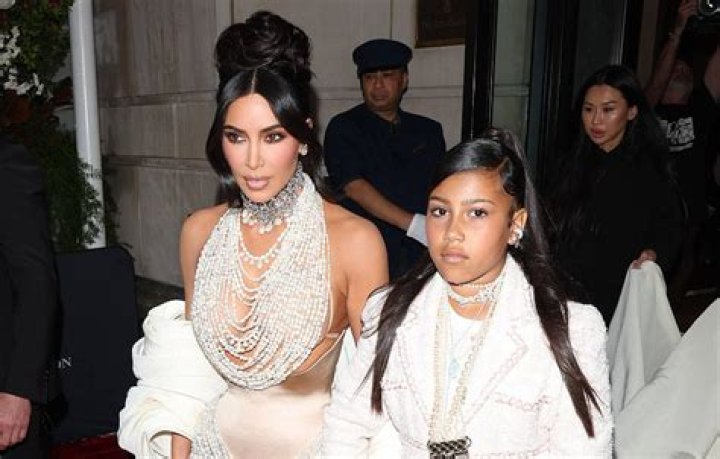 North West Twins With Mom Kim Kardashian In White Dress & Looks Adorable — See Pic